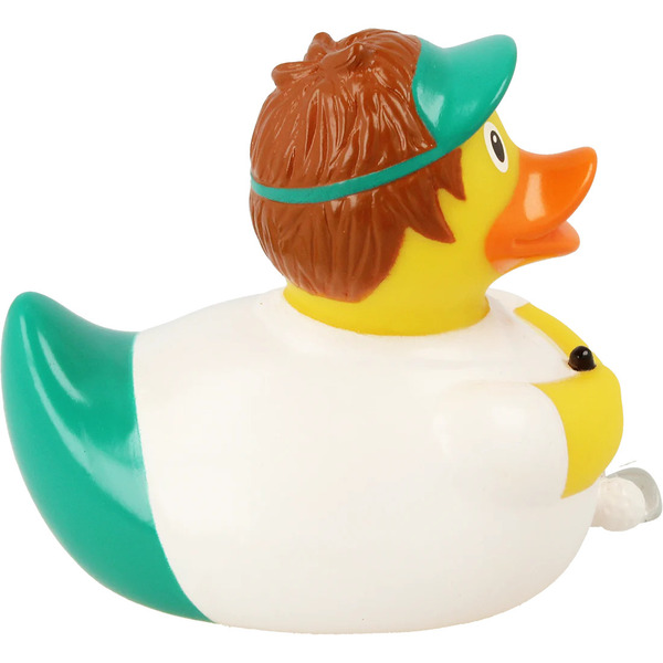 Canard de bain golfeur