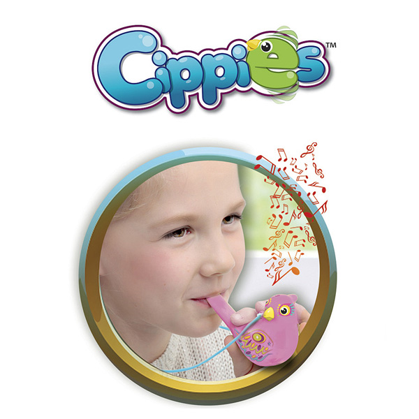 Cippies sifflet 2 en 1 oiseau