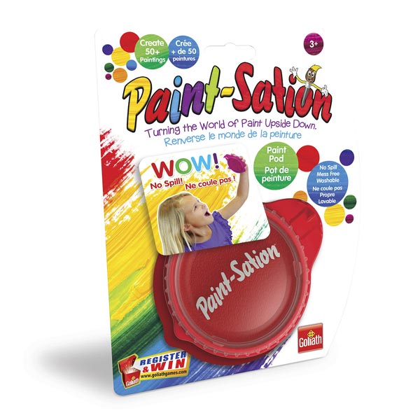 Paint-Sation-Pot de peinture rouge