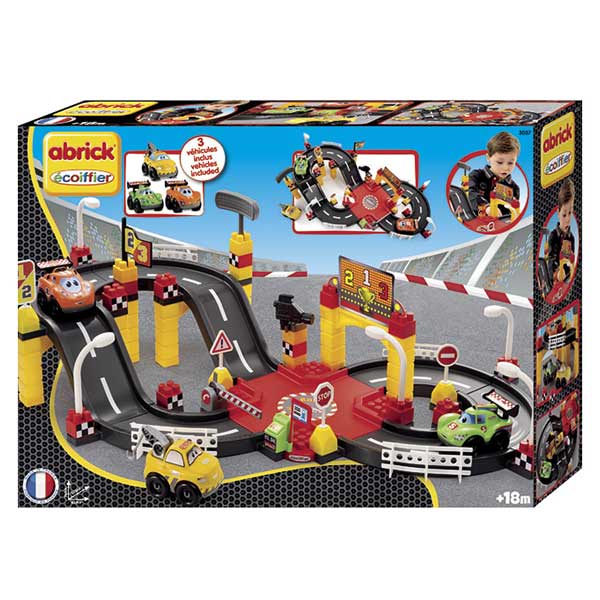 Abrick-Coffret circuit super 8 avec voitures