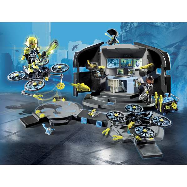 9250 - Playmobil Top Agents Centre de commandement du Dr. Drones