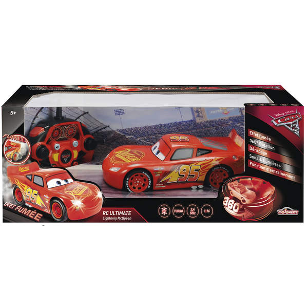 Cars 3-voiture mcqueen radiocommandée 1/16