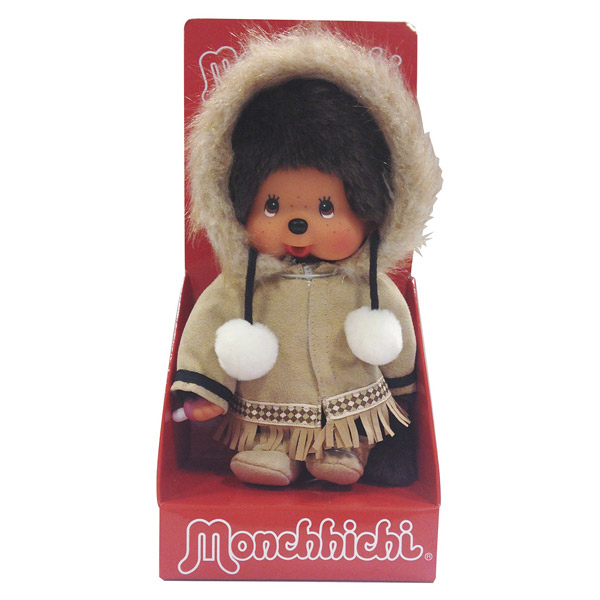 Peluche Kiki Monchhichi Alaska 20 cm Bandai King Jouet Belgique - Main Image