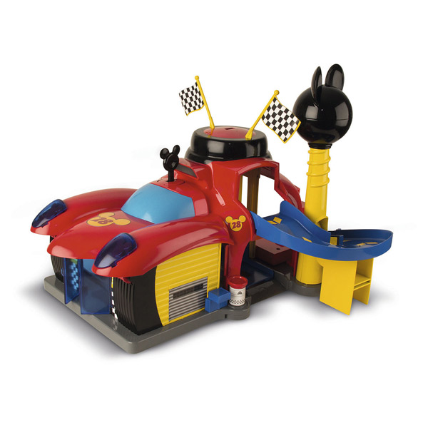 Garage de course Mickey Mouse