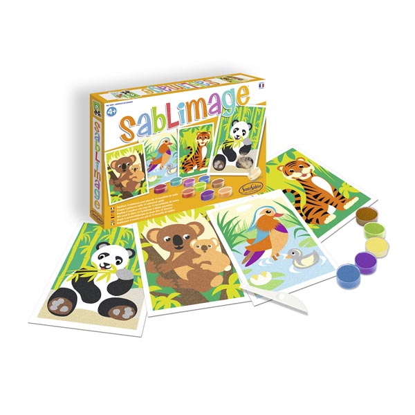 Sablimage animaux en danger