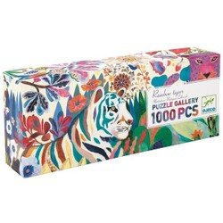 Puzzle 1000 pièces Rainbow Tigers 