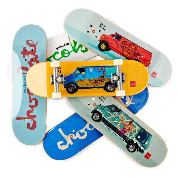 Tech Deck - Coffret Skateshop Bonus Pack - Mini skate à personnaliser - Chocolate