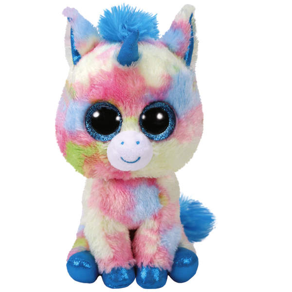 Beanie Boo s-Peluche Blitz la licorne 15 cm