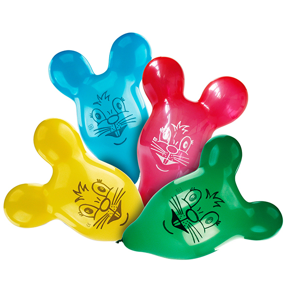 4 Ballons souris 60cm