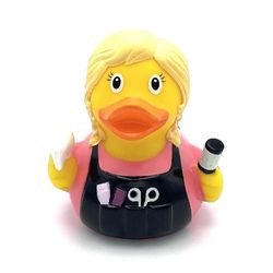 Canard de bain coiffeuse