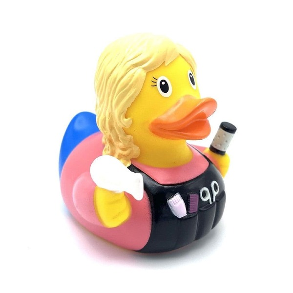 Canard de bain coiffeuse