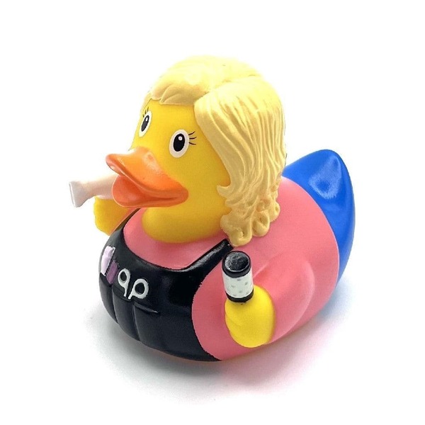 Canard de bain coiffeuse