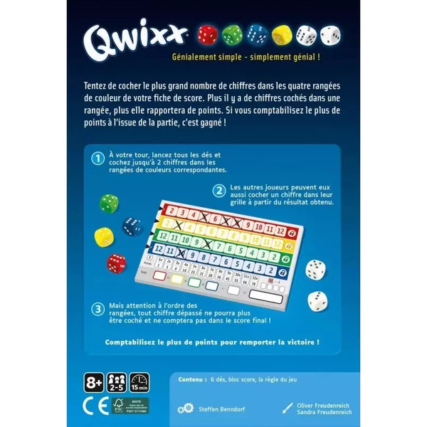 Jeu Qwixx