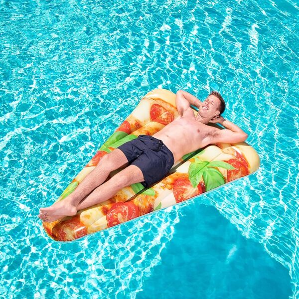 Matelas gonflable Pizza Party
