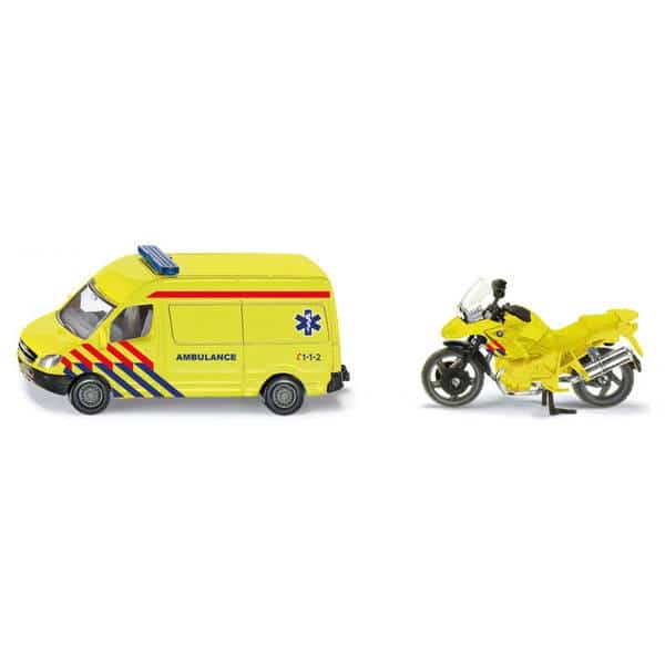 Ambulance avec moto