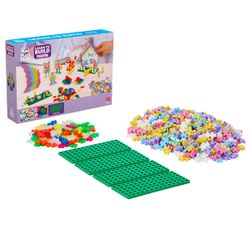 Jeu de construction Plus-Plus - Kit de découverte pastel et néon 600 pièces