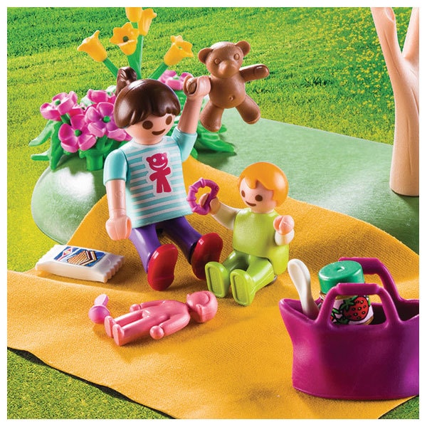 9103-Playmobil Family Fun-Valisette pique-nique en famille