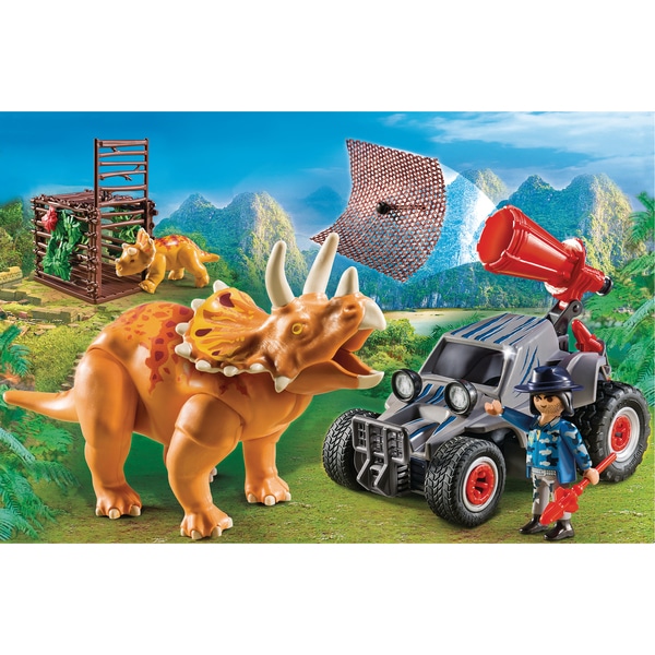 9434 - Playmobil bandit avec tricératops