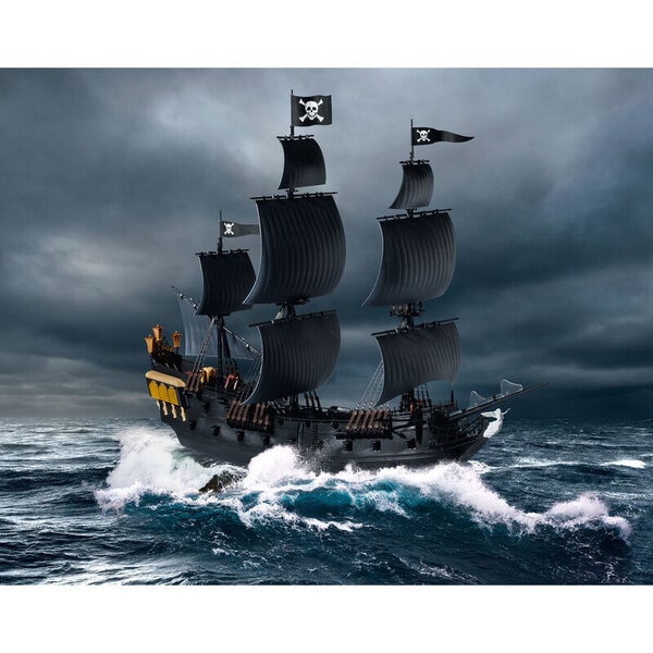 Maquette bateau Black Pearl 1/150 - Pirates des Caraïbes 
