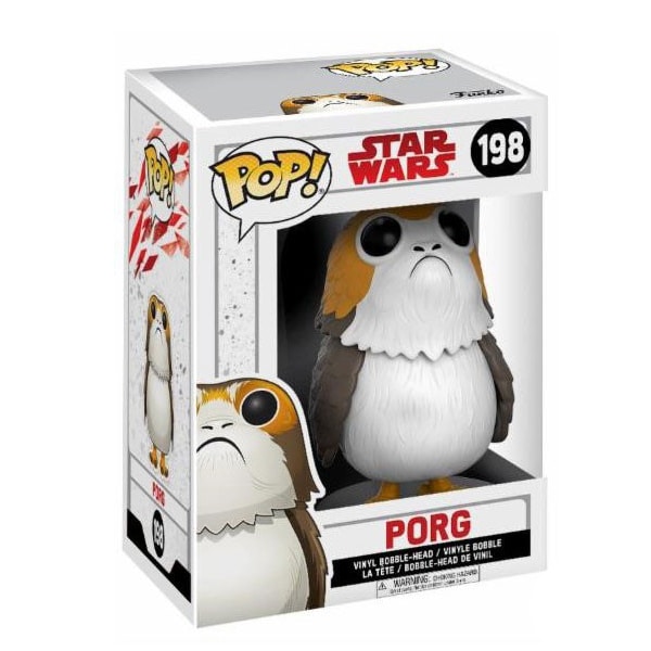 Figurine Porg 198 Star Wars 8 Funko Pop