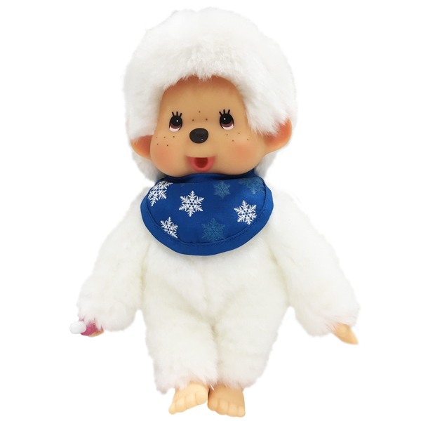 Peluche Monchhichi snow 20 cm