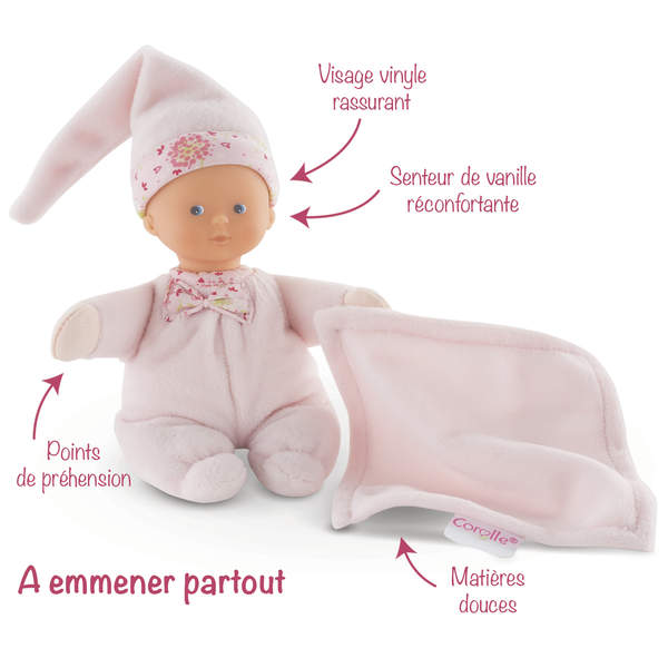 Doudou minirêve fleur de coton