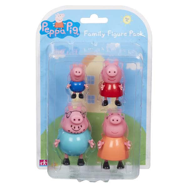 Peppa Pig - Coffret Famille 4 Figurines