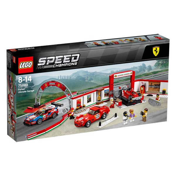 75889 - LEGO® Speed Champions Le stand Ferrari