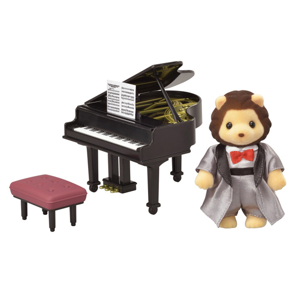 Sylvanian Families - 6011 - Le lion pianiste