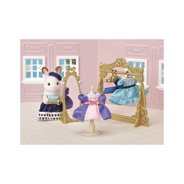 Sylvanian Families - 6013 -Dressing avec tenues de soirée