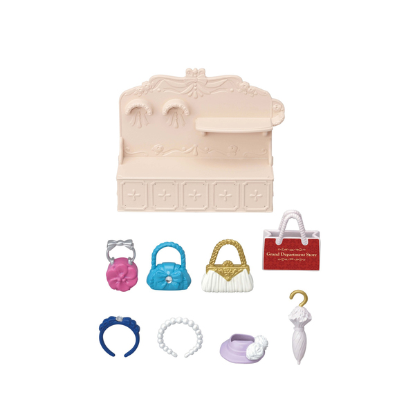 Sylvanian Families - 6015 - Présentoir et accessoires de maroquinerie