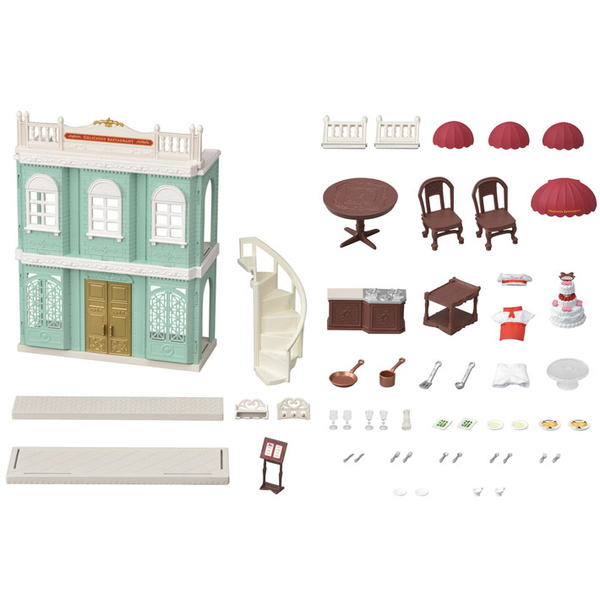 Sylvanian Families - 6018 - Le restaurant de ville