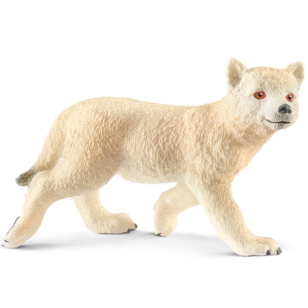 Figurine louveteau de l’Arctique