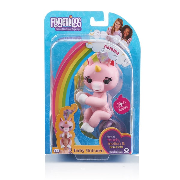 Fingerlings licorne rose