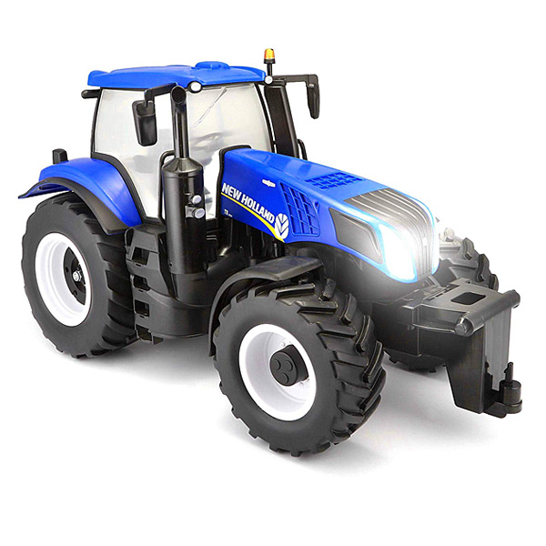 Tracteur Télécommandé Enfant 2 3 4 6 Ans - 6 Canaux Avec Remorque, Lumière Et Vache