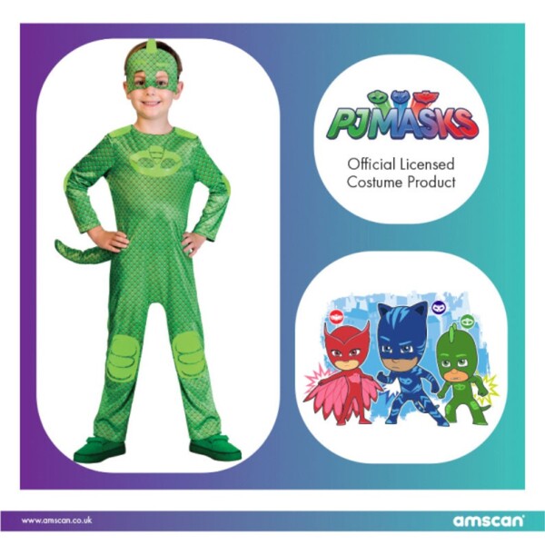 Costume enfant PJ Masks Good Gecko