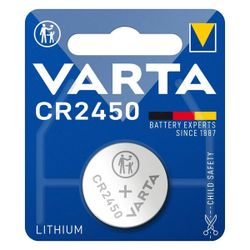 Pile bouton CR2450 Varta Lithium 3V