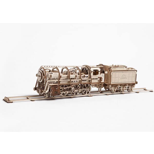 Ugears - Locomotive à vapeur et tender