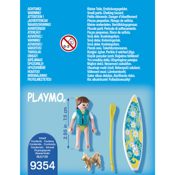 9354 - Sportive avec paddle Playmobil Spécial Plus