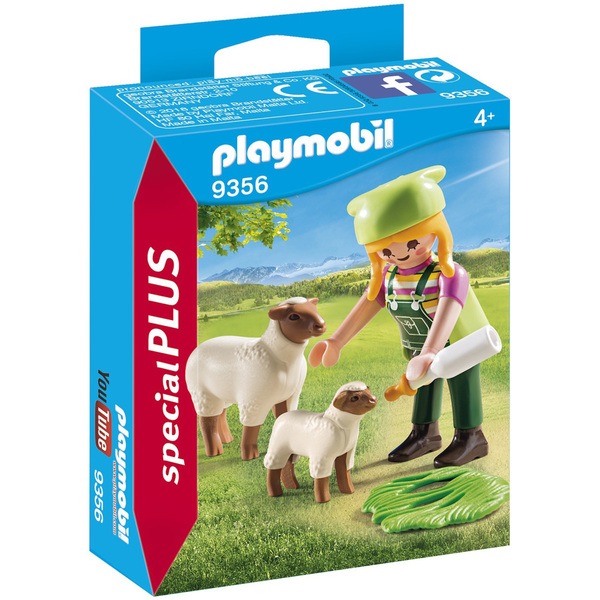 9356 - Fermière avec moutons - Playmobil Country