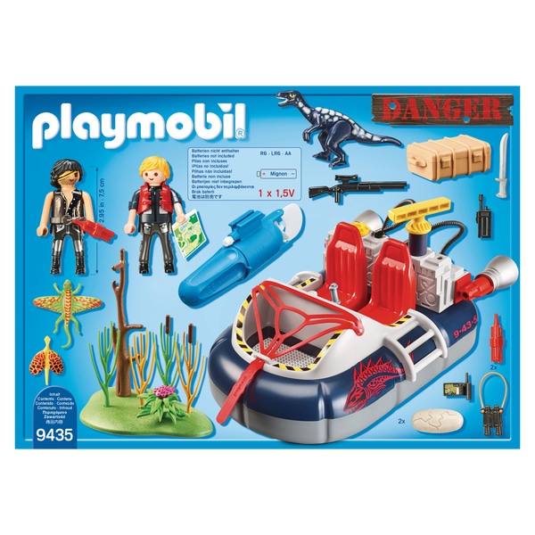 9435 - Playmobil Action - Aéroglisseur et moteur submersible