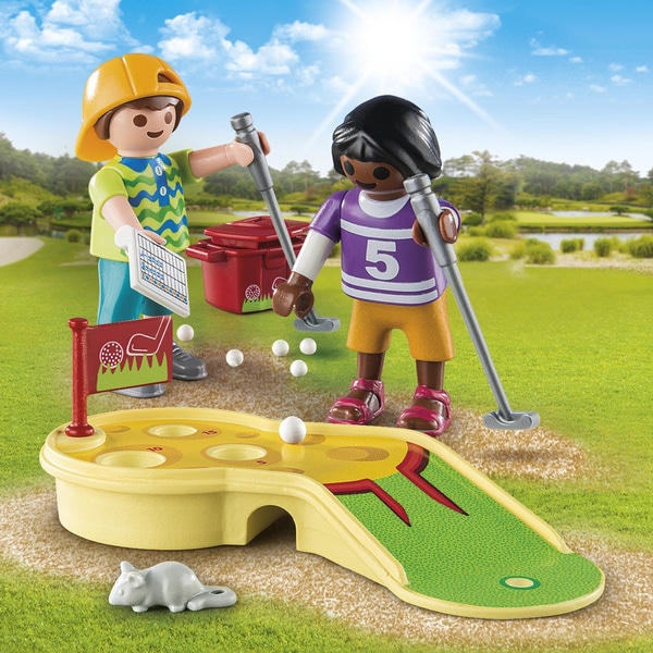 9439-Enfants et minigolf Playmobil Spécial Plus