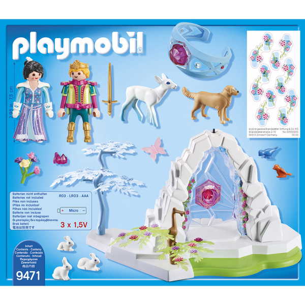 9471 - Frontière Cristal monde de l Hiver Playmobil Magic