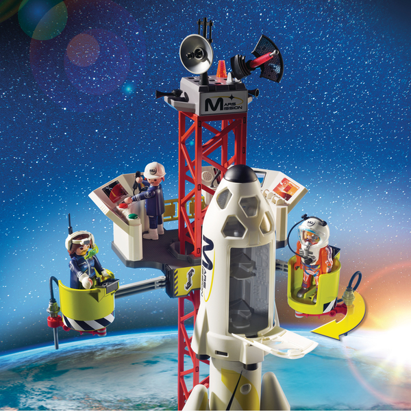特撮 Playmobil space set 9488 PLAYMOBIL 9488 Fusée Mars avec plateforme de lancement