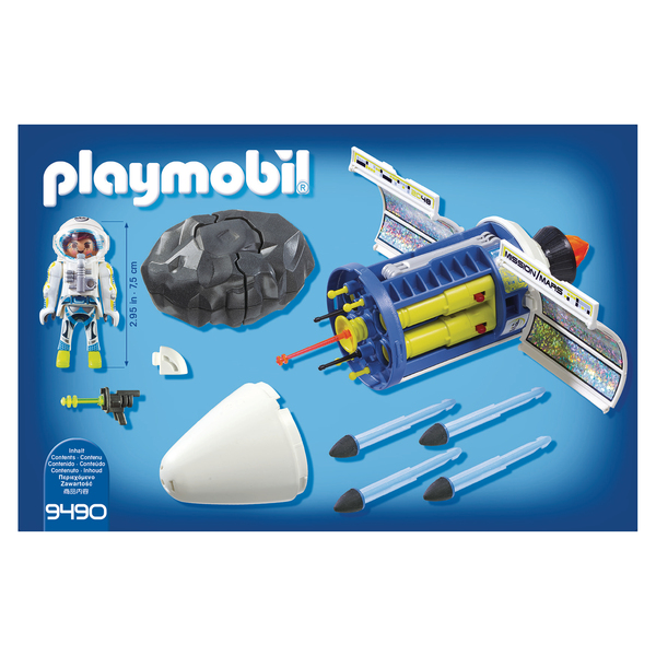 9490 Spationaute satellite et météorite Playmobil Space