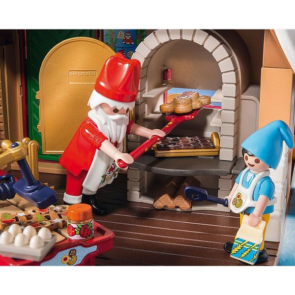 9493 - Playmobil Christmas - Atelier de biscuit du Père Noël avec moules