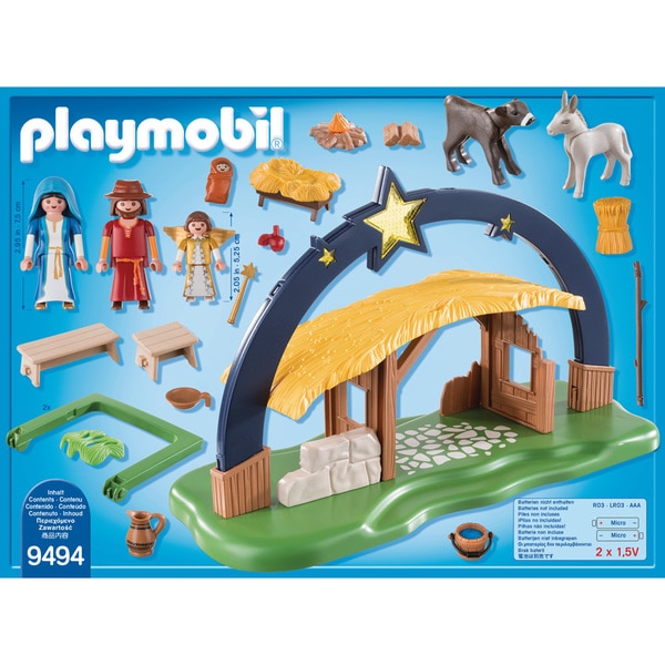 9494 - Playmobil Christmas - Crèche avec illumination