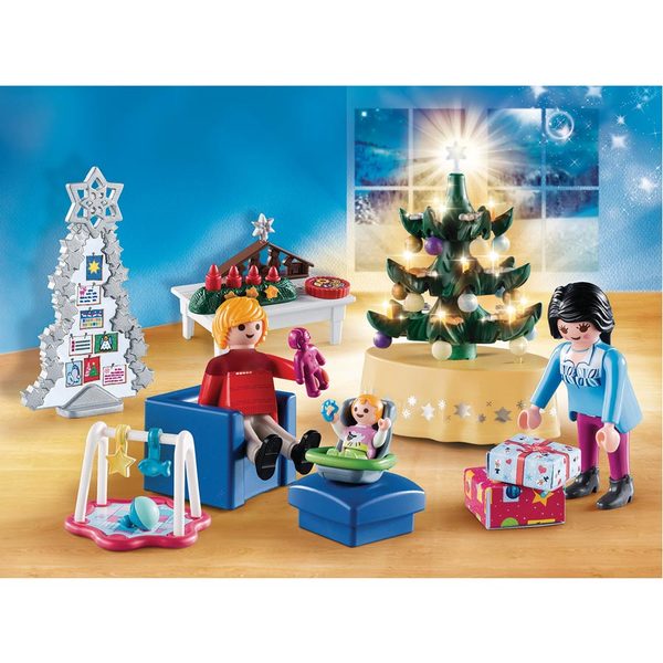 9495 - Playmobil Christmas - Famille et salon de Noël