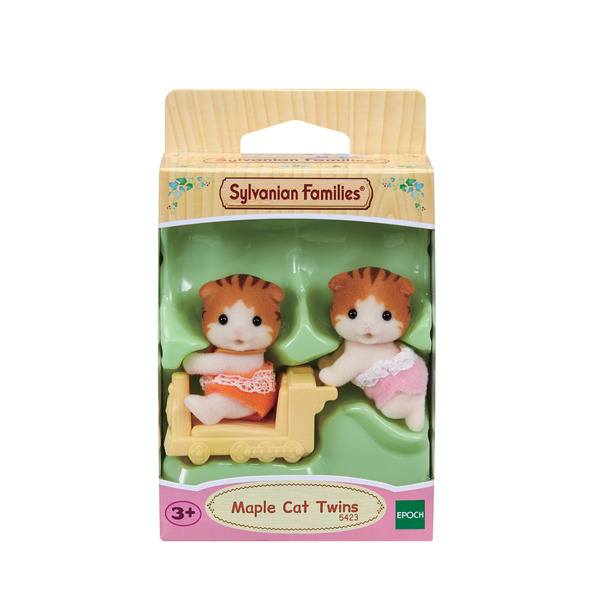 3 Figurines Famille Panda Roux Sylvanian Families - Figurine pour