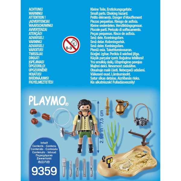 9359 - Archéologue Playmobil Spécial Plus